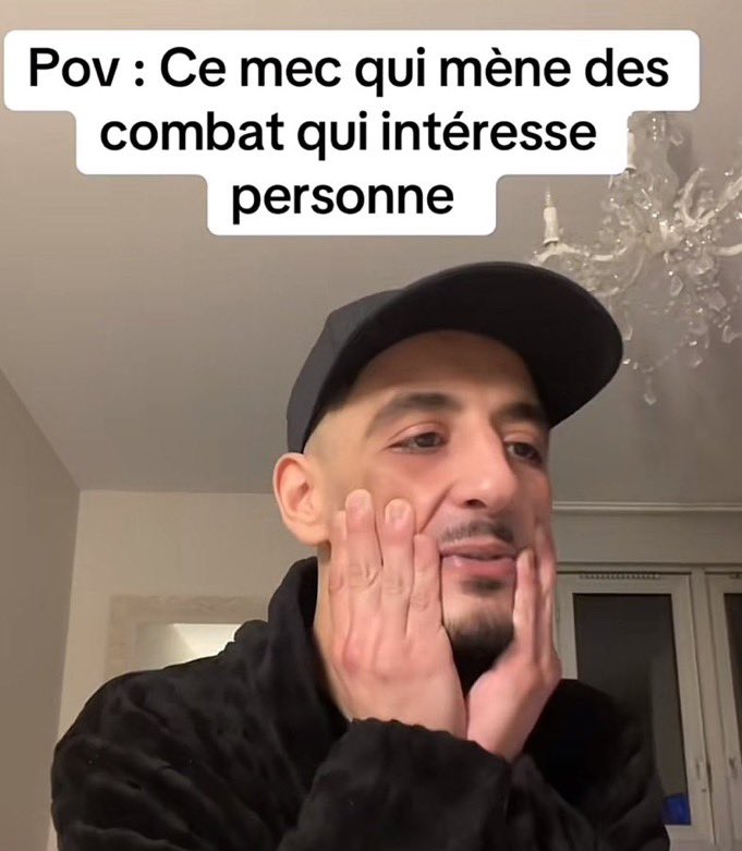 Tiktok Pov Ce mec qui mène des combat qui intéresse personne