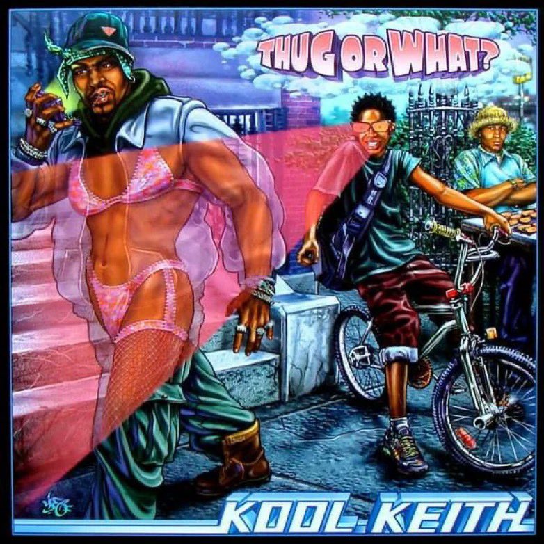 Rayon X homme noir travelo gay Kool Keith Thug Or What