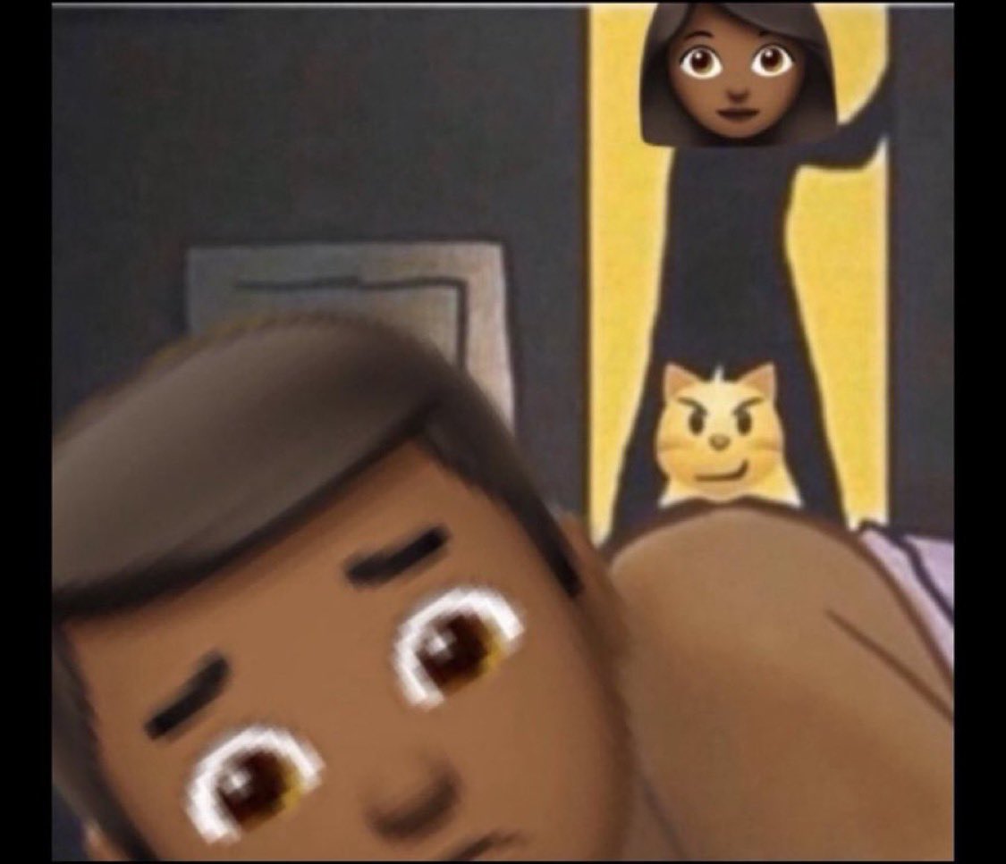 Horny emoji snap