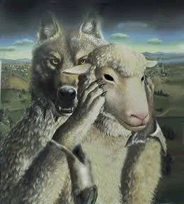 Loup en peau de mouton Atmosphère sombre et trompeuse