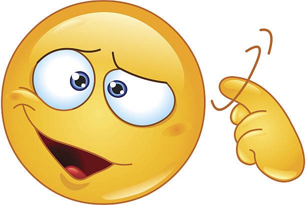 Emoji jaune avec un sourire désaxé, les yeux écarquillés, pointant son doigt vers la tempe. Exprime la folie, la stupidité ou une moquerie légère