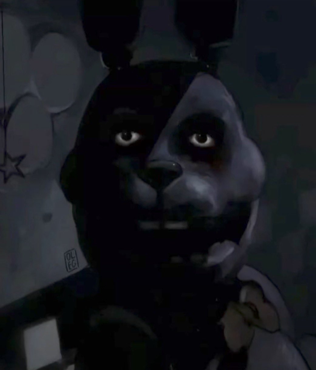 Nightmare Freddy Fazbear cursed chokbar sous frozen