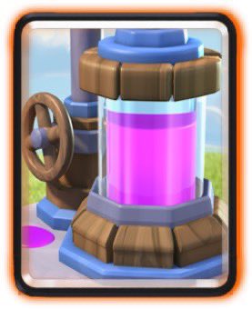 Carte pompe à élixir Clash Royale