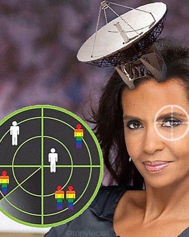 Radar à gay LGBT Karine Le Marchand