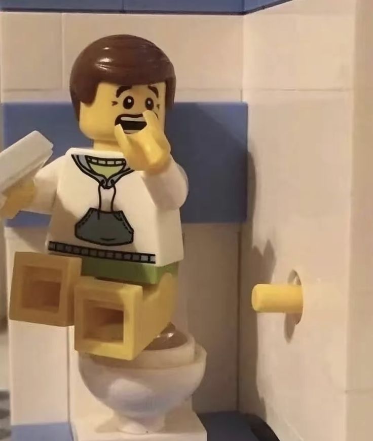 minifigure LEGO Man glory hole