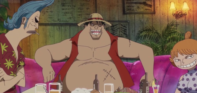 L'équipage de luffy version wish contrefaçon imposteur