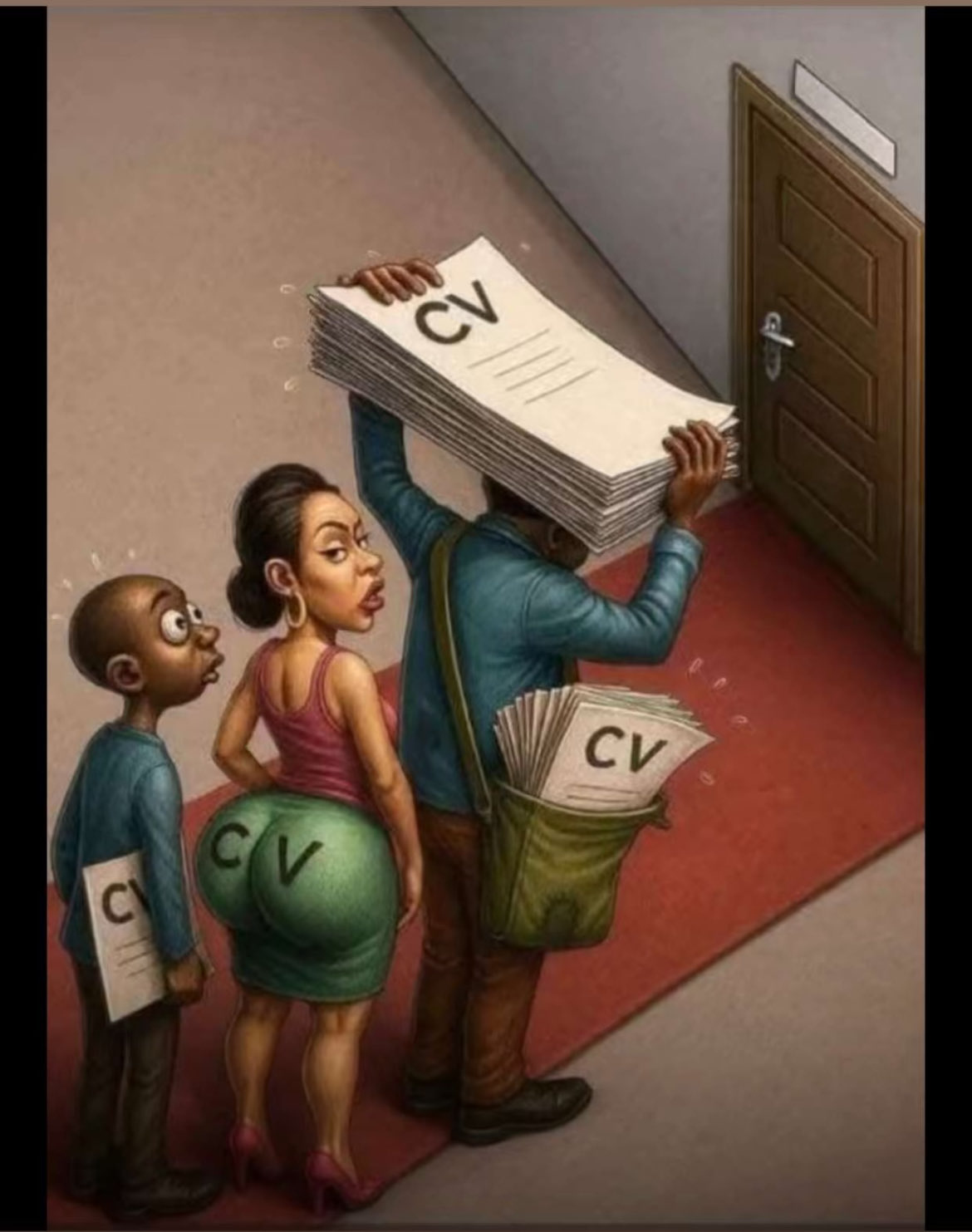 CV basé sur le physique au lieu des compétences