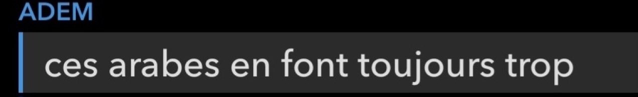 snapchat - ces arabes en font toujours trop