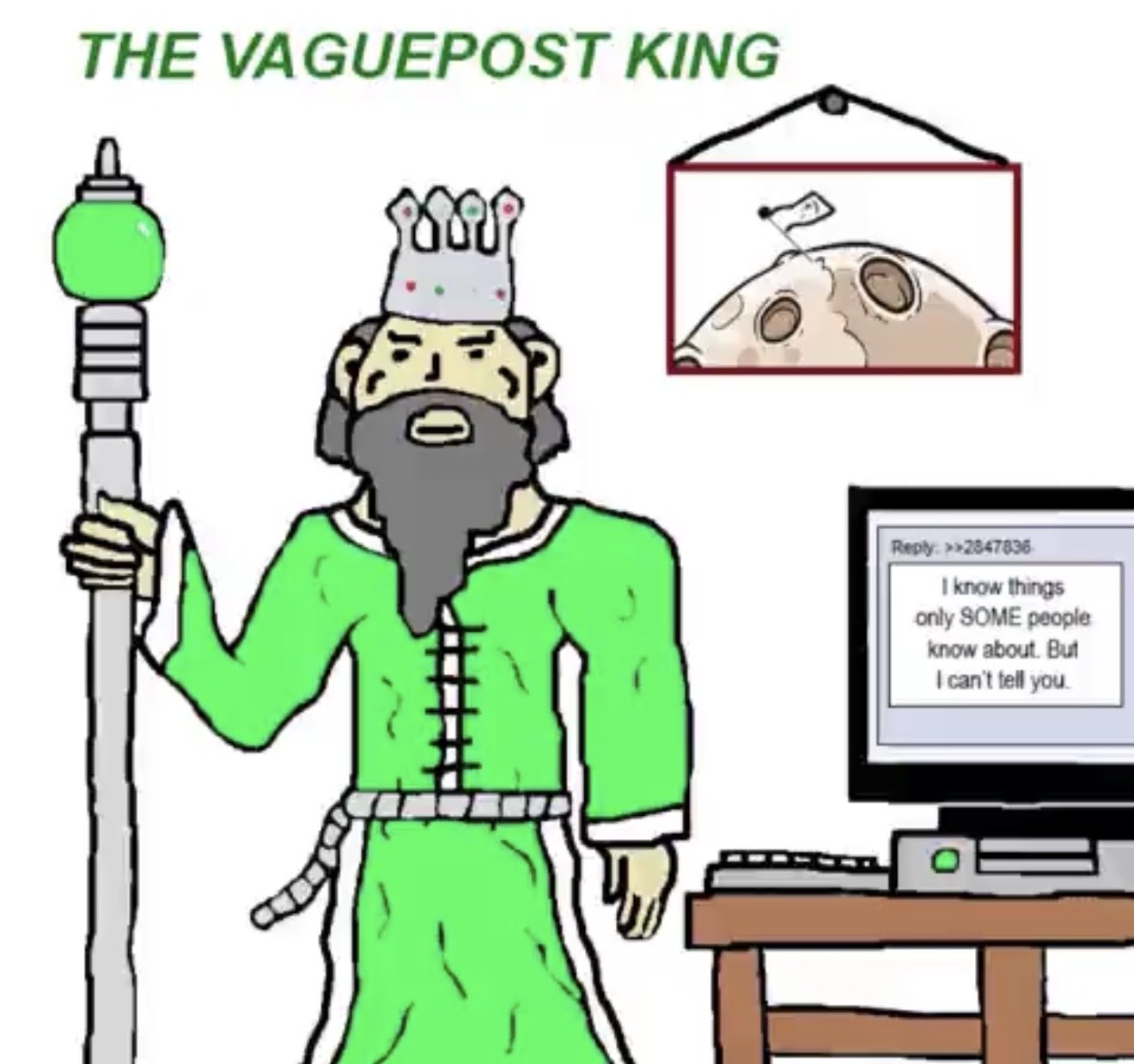 The vaguepost king
