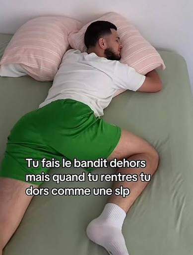 Tu fait le bandit dehors mais quand tu rentres tu dors comme une slp (salope)