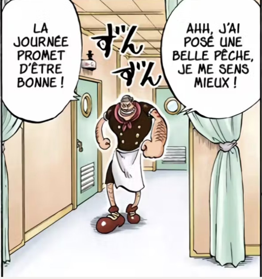 Ahh, j'ai posé une belle pêche, je me sens mieux ! La journée promet d'être bonne !