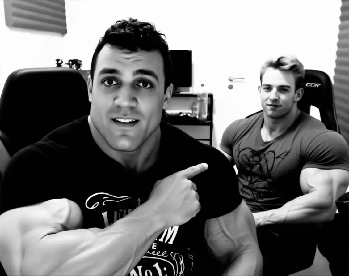 TheKairi78 et Kenny en mode gomuscu ultra musclés