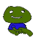 Peepo qui remue sa bite de haut en bas