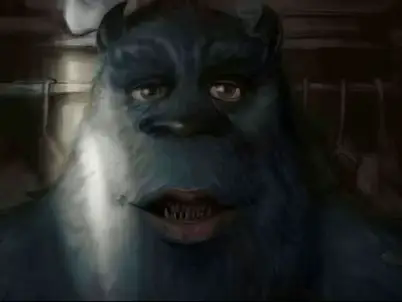 Jacques Sullivent de Monstres et Cie avec un visage stoïque