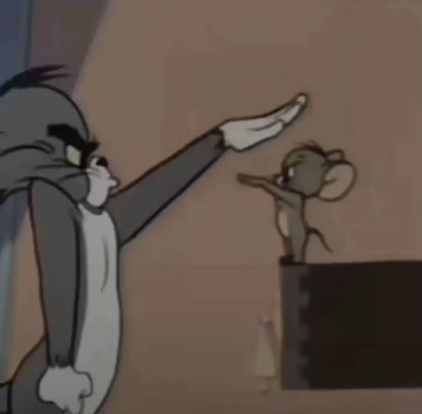 Tom et Jerry font un salut nazi