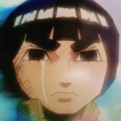 Rock Lee pleure en silence