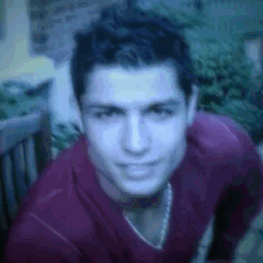 Montage de Cristiano Ronaldo prime avec le surfeur d'argent pour signifié qu'il est le GOAT