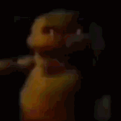 Freddy Fazbear qui baise l'écran a grand coup de bassin