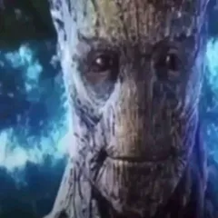 Groot regarde fixement