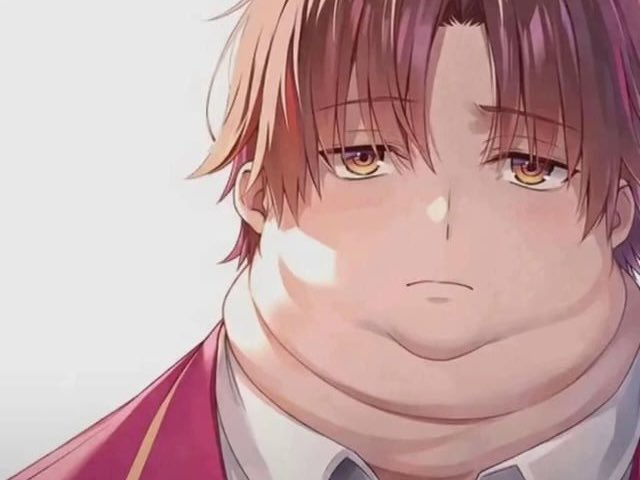 Kiyotaka Ayanokoji gros avec un double menton