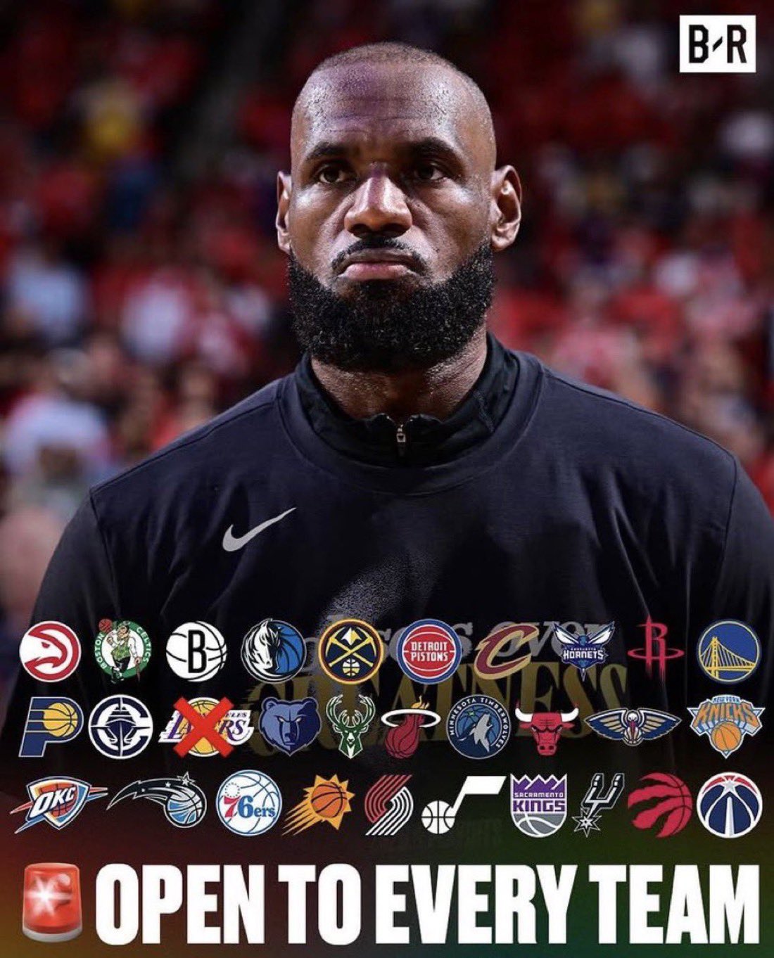 LeBron James ouvert à toutes les équipes sauf les Lakers