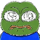 Pepe the Frog, Pepe la grenouille pleure et essuie ses larmes