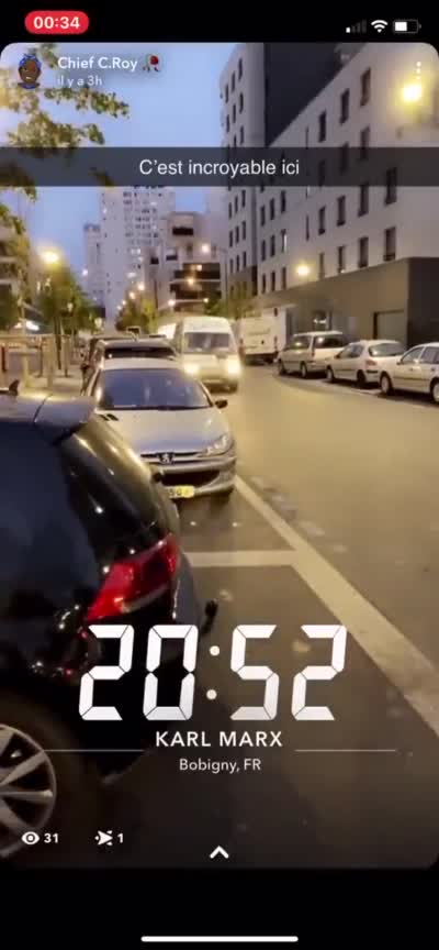 snapchat - Ah chef ! Oh ! Mais c'est quelle heure ça pour arriver ? Le soleil il est parti depuis !