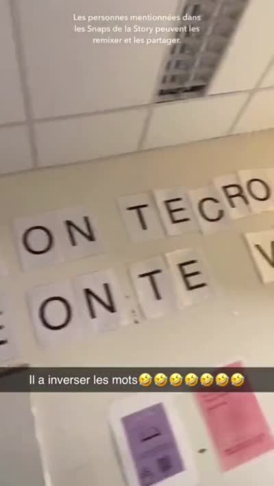 snapchat - Violeur, on te croit. Victime, on te voit. il a inverser les mots
