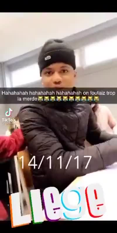 snapchat - Un élève tousse 'Salope' en classe à Liège