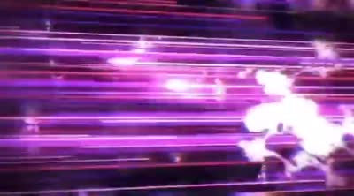 Jogo de Jujutsu Kaisen dans un tunnel d'énergie ultra rapide