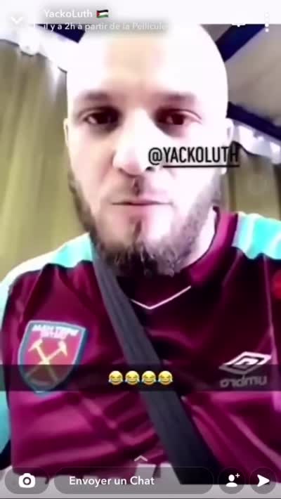 snapchat - Bassem s'énerve en vidéo contre une fille qui grattait des lives