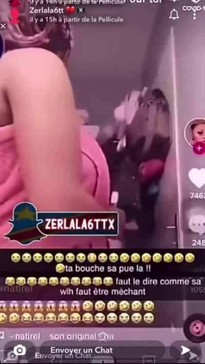 snapchat - Un homme dit à sa copine que sa bouche pue