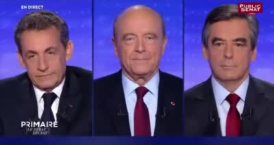 Nicolas Sarkozy : Quelle indignité. Nous sommes sur le service