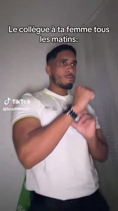 TikTok - Le collègue à ta femme tous les matins