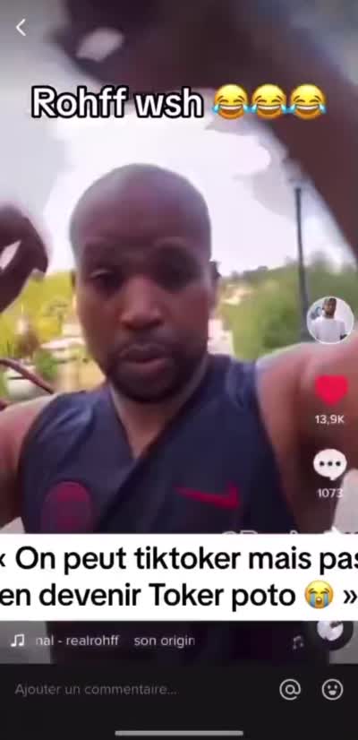 TikTok - Rohff On peut tiktoker mais pas en devenir toqué poto