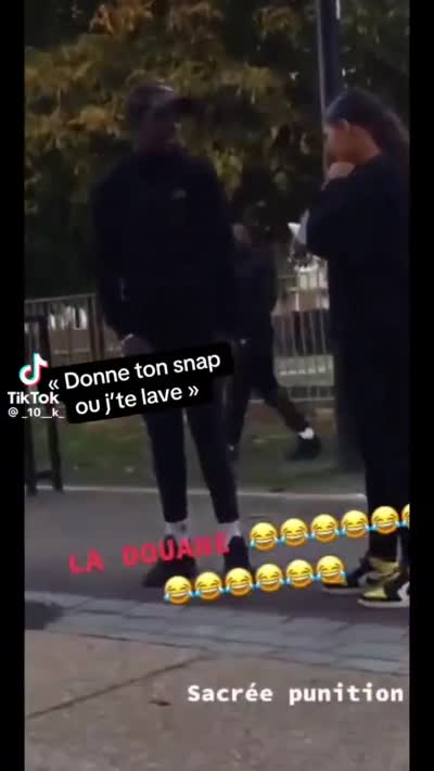 snapchat - Donne ton snap ou j'te lave ! (gaze)