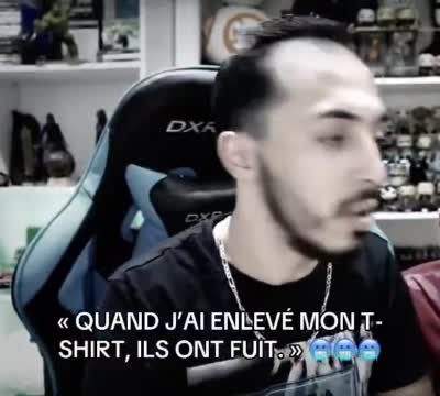 Gamemixtreize raconte comment quatre adultes ont fui quand il a retiré son t-shirt