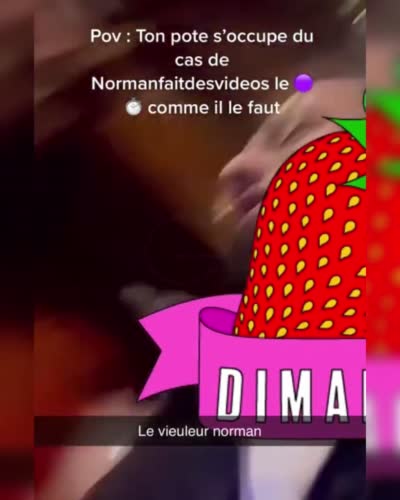 snapchat - Un passant interpelle et insulte Norman Thavaud en terrasse le pédophile