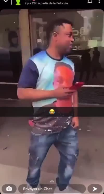 snapchat - Il s'est porté lui-même, hein ! Tu crois que tu es mort ou quoi, t'es un ouf toi !