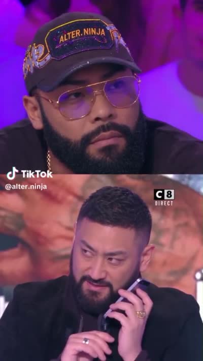 Cyril Hanouna appelle Booba face à Kaaris doublé en japonais