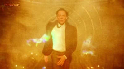 Loki s'assoit sur le trône divin