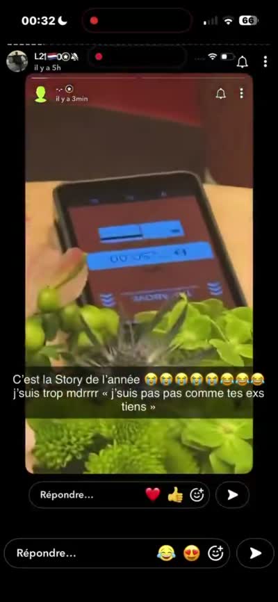 snapchat - 7250 AED. Regarde Lulu, c'est ça les vrais dérégleurs. Moi je suis pas comme tes ex. Un homme tente de payer une grosse facture pour impressionner et la carte est refusée
