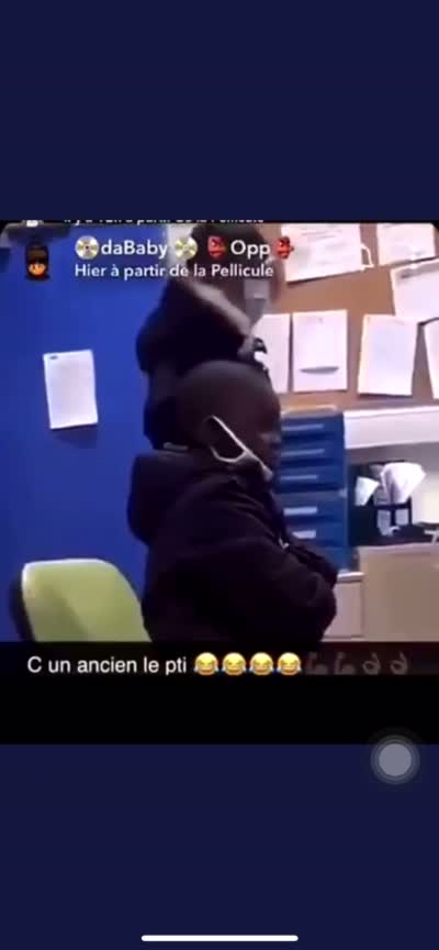 snapchat c'est un ancien le petit