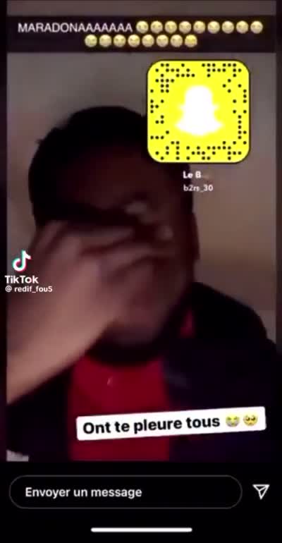 snapchat - Papa pleure pas Oh papa ! Oh papa ! Oh papa !