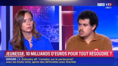 Un lycéen se fait interrompre par Sarah Knafo mais il s'en fou des remarques
