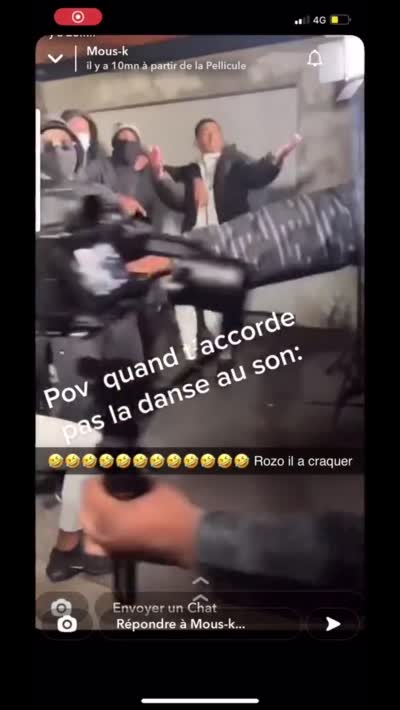 snapchat - Pov quand t'accorde pas la danse au son